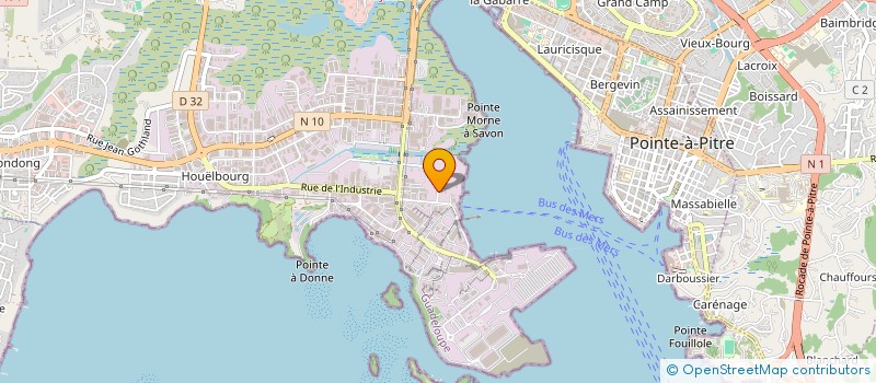localisation de l'entreprise ESTAQUE HOLDING  LE LAMENTIN