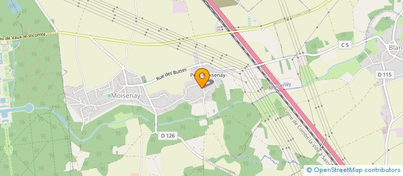 localisation de l'entreprise ESTATE  MOISENAY