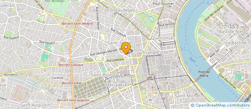 localisation de l'entreprise ESTATE PRESTIGE BORDEAUX  BORDEAUX