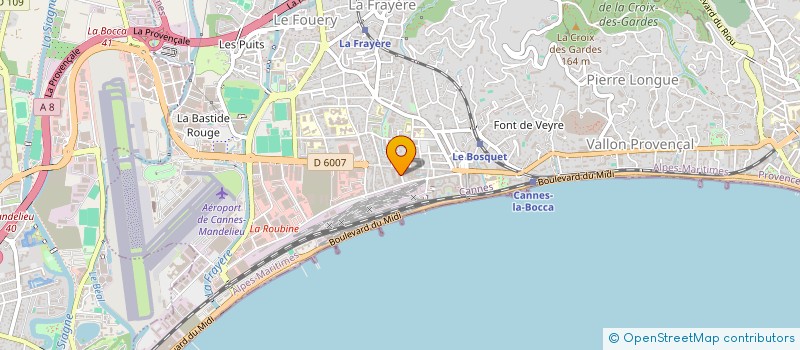 localisation de l'entreprise ESTATE SERVICE MANAGEMENT FRANCE  CANNES