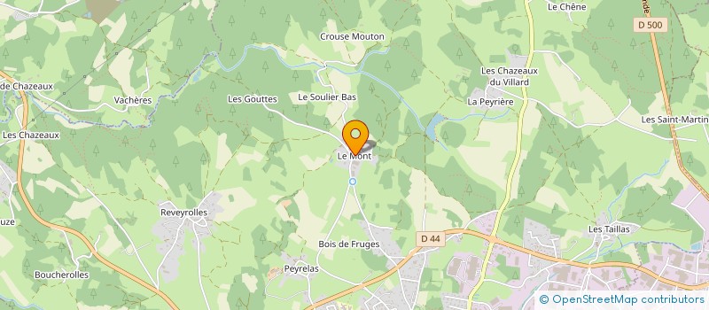 localisation de l'entreprise ESTAU MOUFREI à SAINTE-SIGOLENE