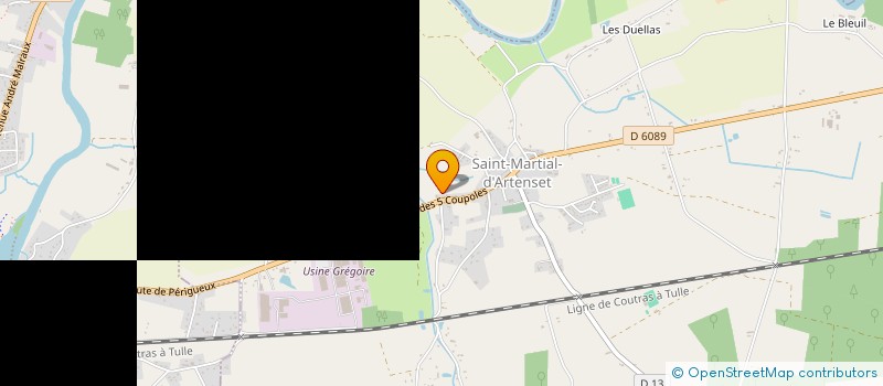 localisation de l'entreprise ESTAY  LE PIZOU