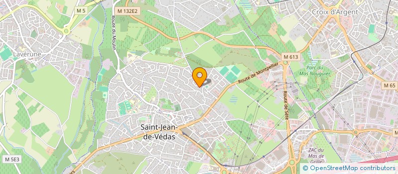 localisation de l'entreprise ESTDEL  SAINT-JEAN-DE-VEDAS