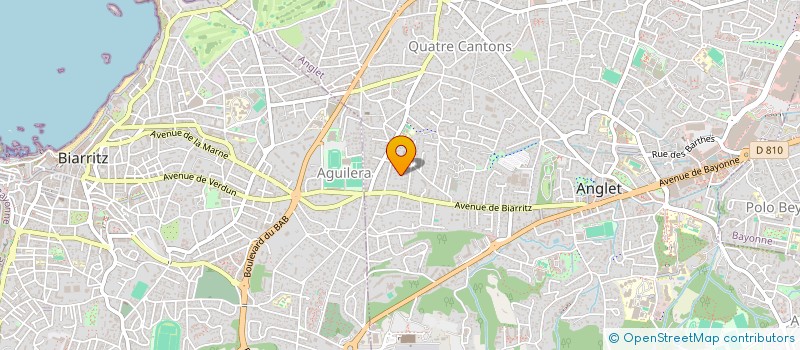 localisation de l'entreprise ESTEA  ANGLET