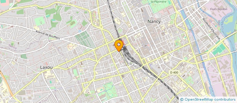 localisation de l'entreprise ESTEAM  NANCY