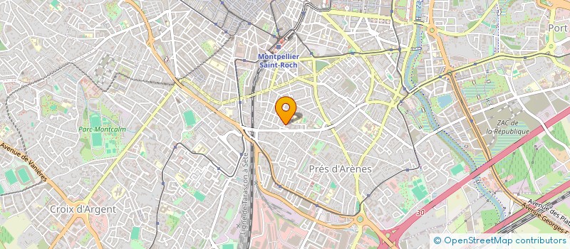 localisation de l'entreprise ESTEAM à MONTPELLIER