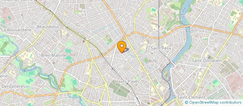 localisation de l'entreprise ESTEBAN à NANTES