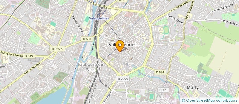 localisation de l'entreprise ESTEBAN  VALENCIENNES