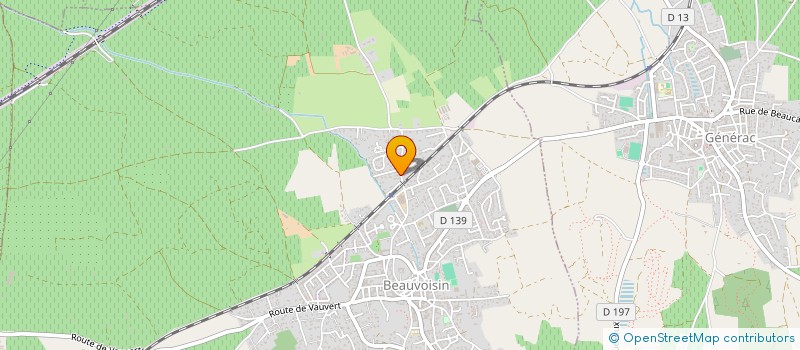 localisation de l'entreprise ESTEBAN ET FILS  VAUVERT