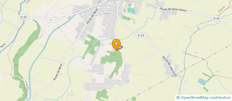 localisation de l'entreprise ESTEBE PATRIMOINE à LHERM