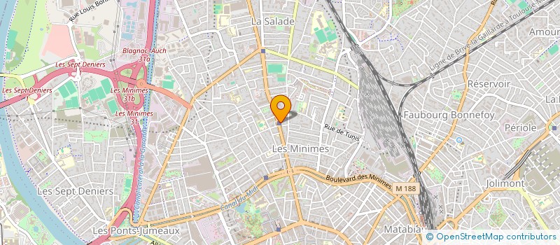 localisation de l'entreprise ESTEDJIN à TOULOUSE