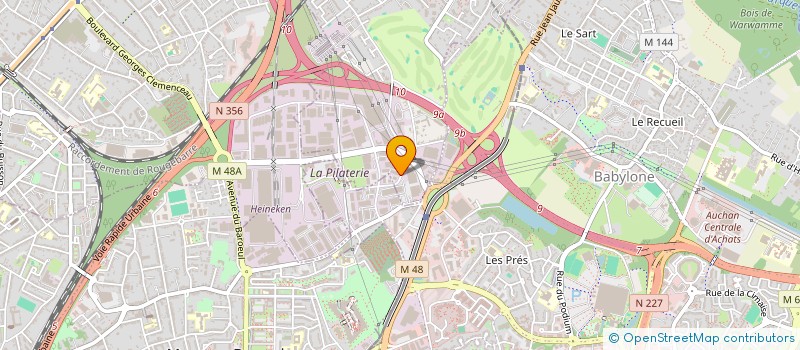 localisation de l'entreprise ESTEKA DATA à WASQUEHAL