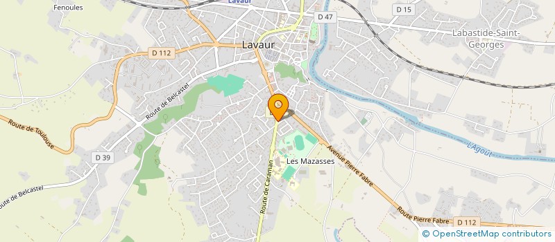 localisation de l'entreprise ESTELA CONSEIL  LAVAUR