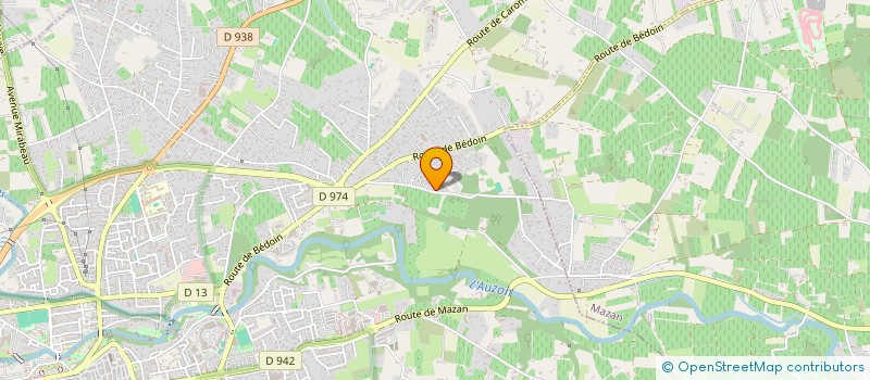 localisation de l'entreprise ESTELAN IMMOBILIER  CARPENTRAS