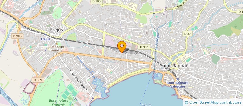 localisation de l'entreprise ESTELER EXPORT à FREJUS