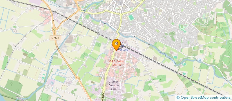 localisation de l'entreprise ESTELI  PERTUIS