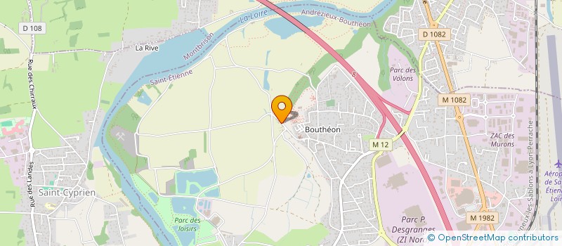 localisation de l'entreprise ESTELIMMO  ANDREZIEUX-BOUTHEON