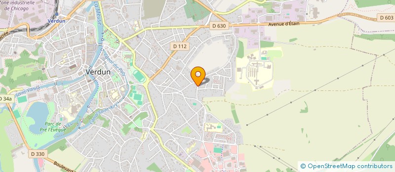 localisation de l'entreprise ESTELIOTT à VERDUN