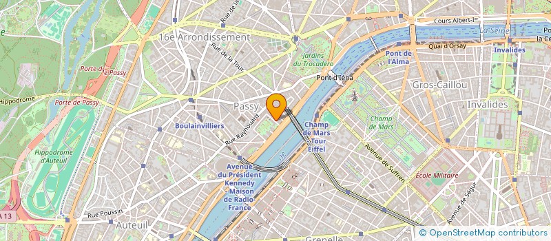 localisation de l'entreprise ESTELLA PARTNERS  PARIS