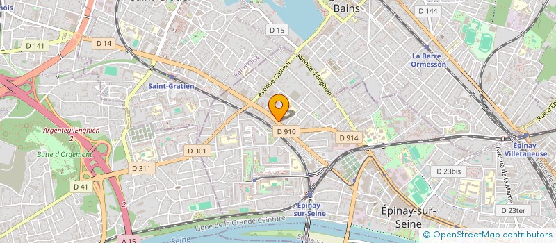 localisation de l'entreprise ESTELLE à EPINAY-SUR-SEINE