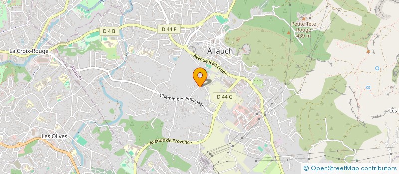 localisation de l'entreprise ESTELLE  ALLAUCH