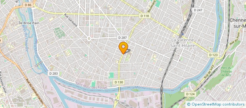 localisation de l'entreprise ESTELLE à SAINT-MAUR-DES-FOSSES