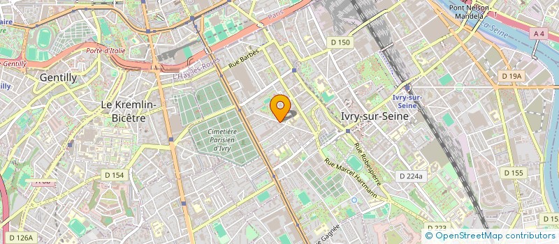 localisation de l'entreprise ESTELLE ACTUELLE à IVRY-SUR-SEINE
