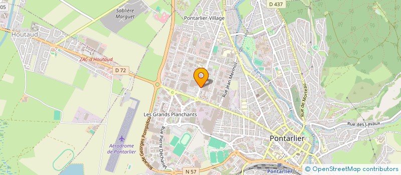 localisation de l'entreprise ESTELLE BEAUTY à PONTARLIER