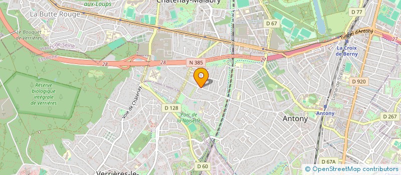 localisation de l'entreprise ESTELLE DE GARDELLE CONSEIL à ANTONY