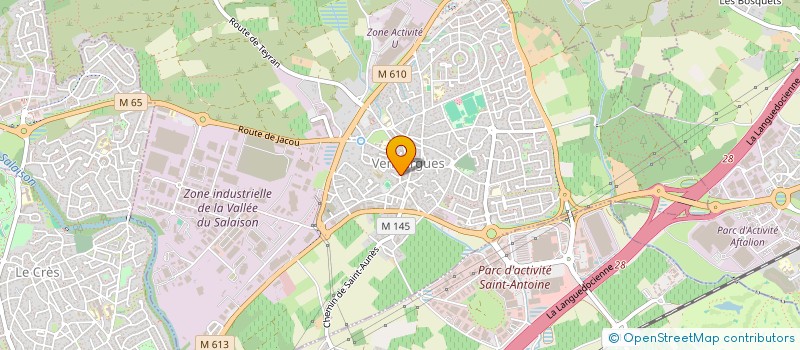 localisation de l'entreprise ESTELLE DUCROS CONSULTING à VENDARGUES
