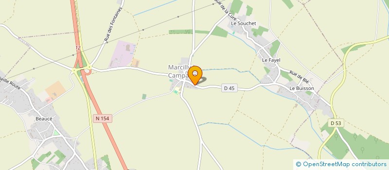 localisation de l'entreprise ESTELLE-HUGO  MARCILLY-LA-CAMPAGNE