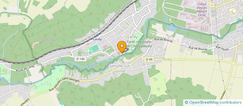 localisation de l'entreprise ESTELLE RIEL à JANVILLE-SUR-JUINE