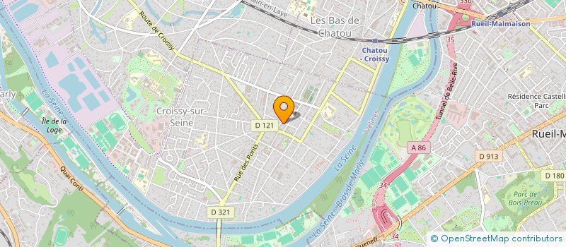 localisation de l'entreprise ESTELLE ROLIN à CROISSY-SUR-SEINE