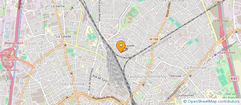 localisation de l'entreprise ESTELLE SALSILLI à TOULOUSE
