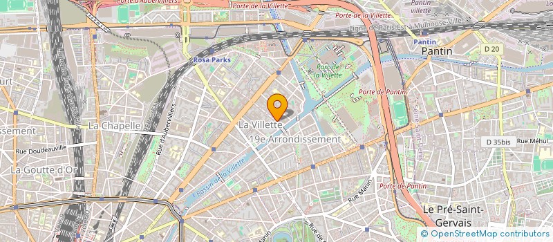 localisation de l'entreprise ESTELLE TOUZET CONSULTING  PARIS