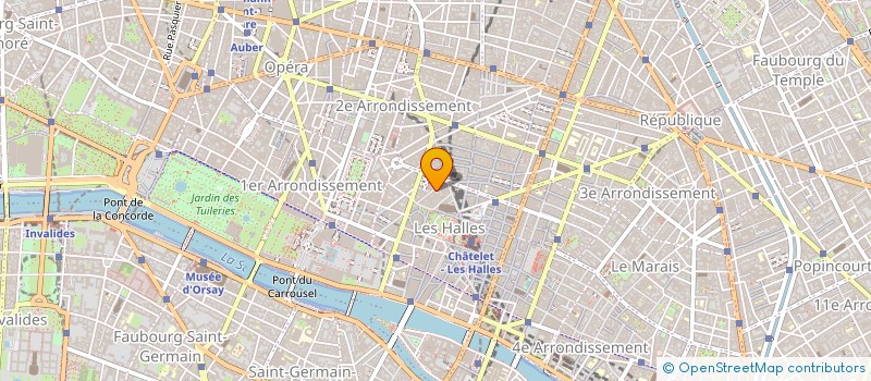 localisation de l'entreprise ESTELLIA PRODUCTION à PARIS