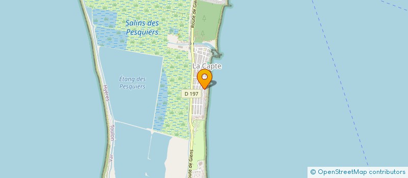 localisation de l'entreprise ESTELLO à HYERES