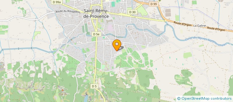 localisation de l'entreprise ESTELLO LOCATIONS  ST REMY DE PROVENCE