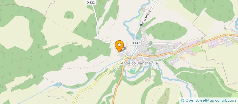 localisation de l'entreprise ESTELLOR à ANDELOT-BLANCHEVILLE