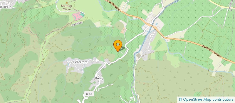 localisation de l'entreprise ESTELLOSAS  CAMELAS