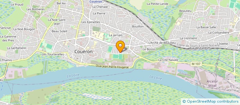 localisation de l'entreprise ESTELLUS-MW  COUERON