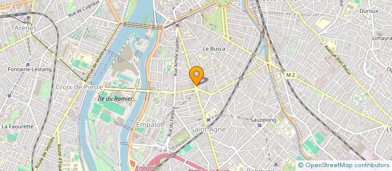 localisation de l'entreprise ESTELO  TOULOUSE