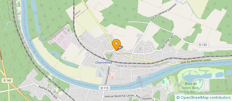 localisation de l'entreprise ESTELOAN à CHARTRETTES
