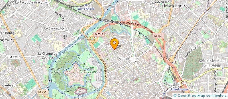 localisation de l'entreprise ESTENC à LILLE
