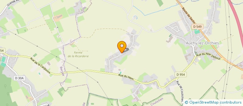 localisation de l'entreprise ESTENUT  AUCHY-LEZ-ORCHIES