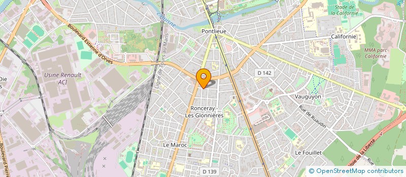 localisation de l'entreprise ESTEP à LE MANS