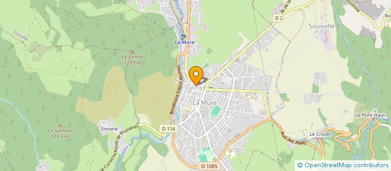 localisation de l'entreprise ESTEPHE  LA MURE