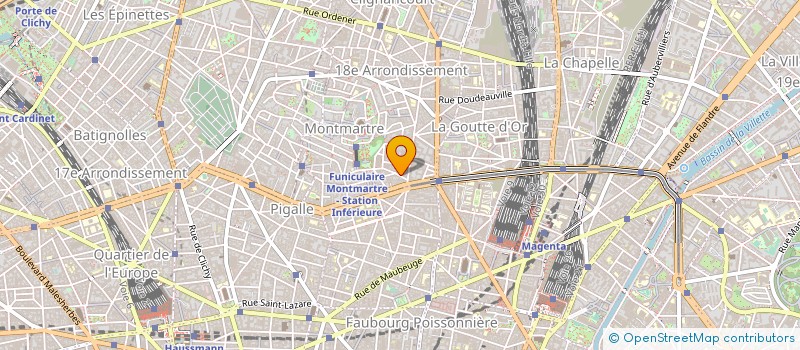 localisation de l'entreprise ESTER à PARIS