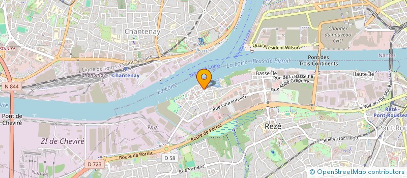 localisation de l'entreprise ESTERA à REZE