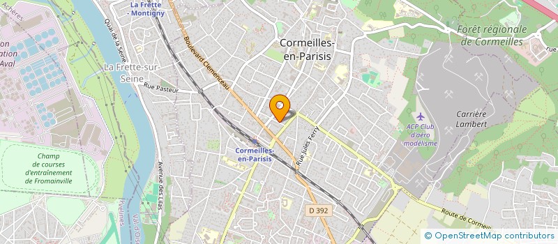 localisation de l'entreprise ESTERELLES FOCH à CORMEILLES-EN-PARISIS
